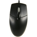 Мышь A4 OP-720, оптическая, проводная, USB, черный [op-720 usb (black)